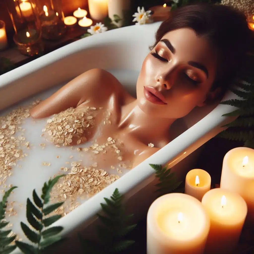 Oatmeal Baths for Skin Conditions | Top 10 Oatmeal Bath Benefits 4 Oatmeal-Baths-for-Skin-Conditions-Acts-as-an-anti-aging-treatment
