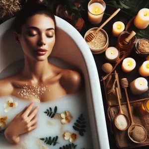 Oatmeal Baths for Skin Conditions woman-taking-an-oatmeal-bath_result.webp