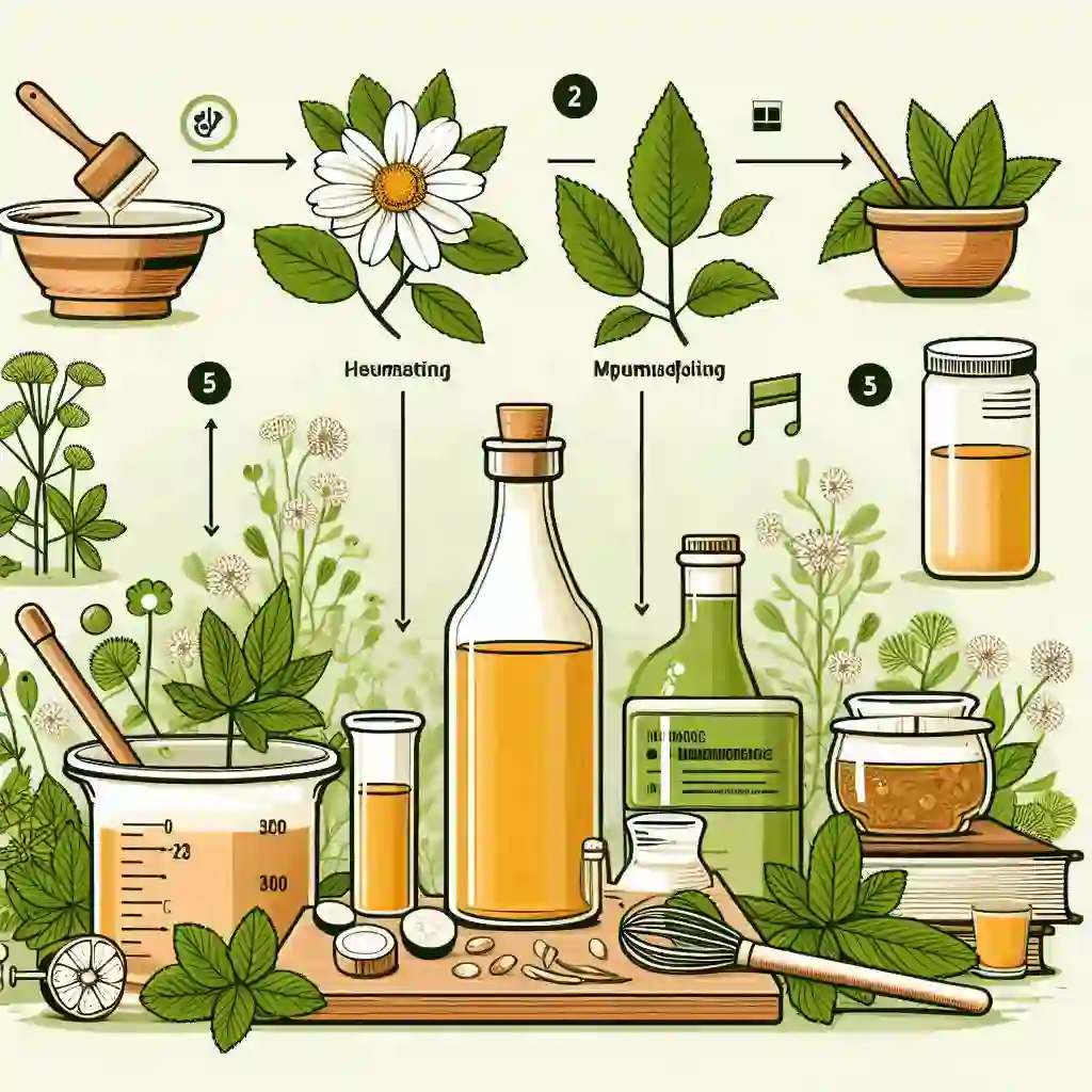 How to Make a Chickweed Tincture - 5 Steps to Success 3 info graphic how to make chickweed tincture